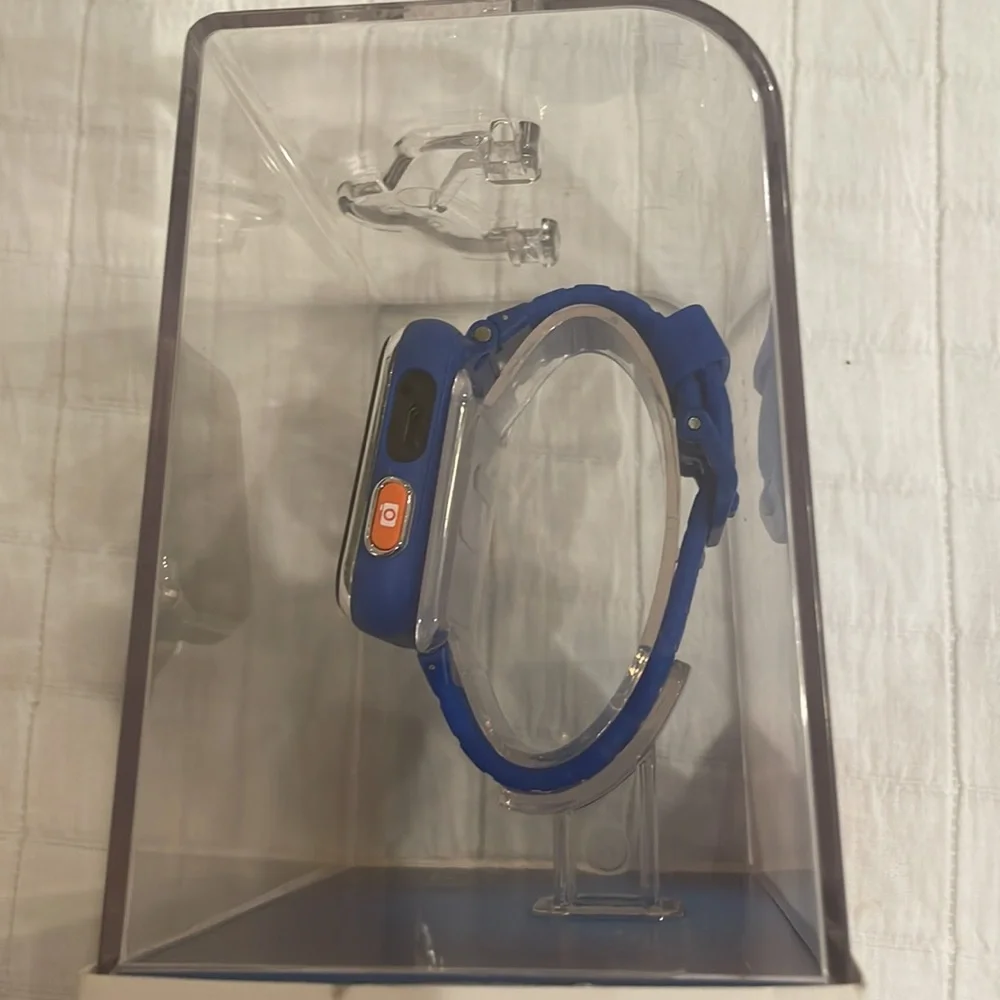 new VTECH kidizoom smart watch DX2 blue dual cameras the smartest watch for kids
